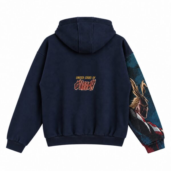 All Might Reworked Sleeve Hoodie