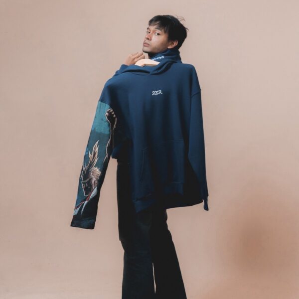 All Might Reworked Sleeve Hoodie