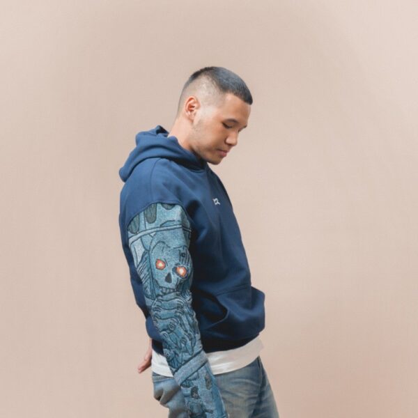 Sasuke Uchiha Reworked Sleeve Hoodie