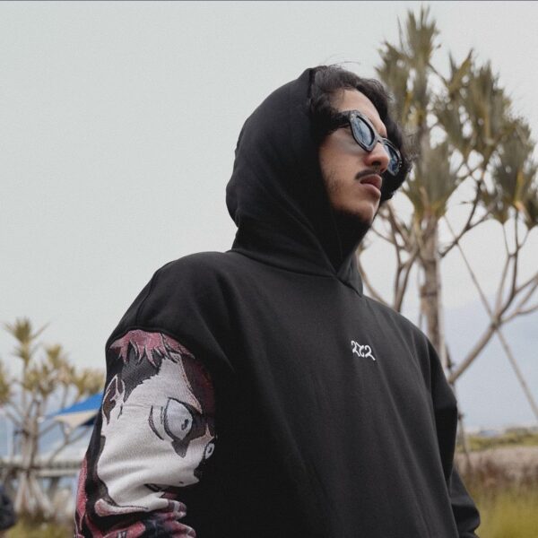 Itadori Yuji Reworked Sleeve Hoodie